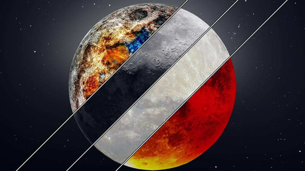 Sliced Spectrum of Planetary Beauty wallpaper