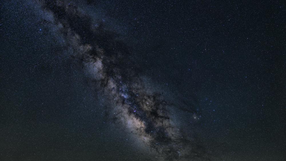 Milky Way in the Night Sky wallpaper