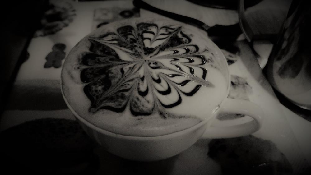 latte art wallpaper