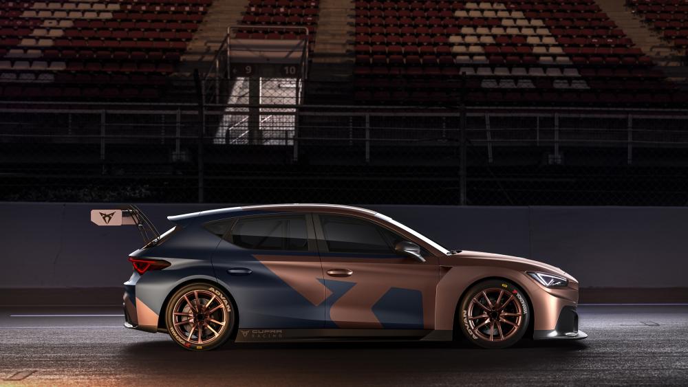 Seat Leon Cupra Competition side view wallpaper