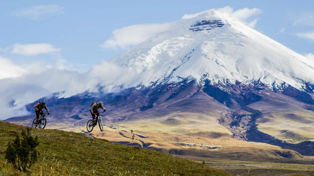Mountain biking wallpaper