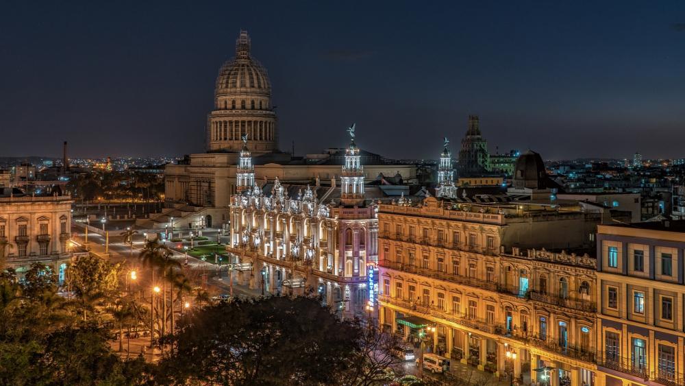 National Capitol building, Havana wallpaper