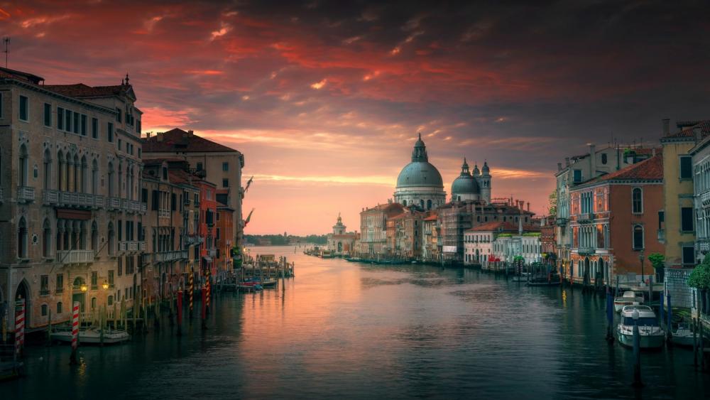 Venice Grand Canal wallpaper