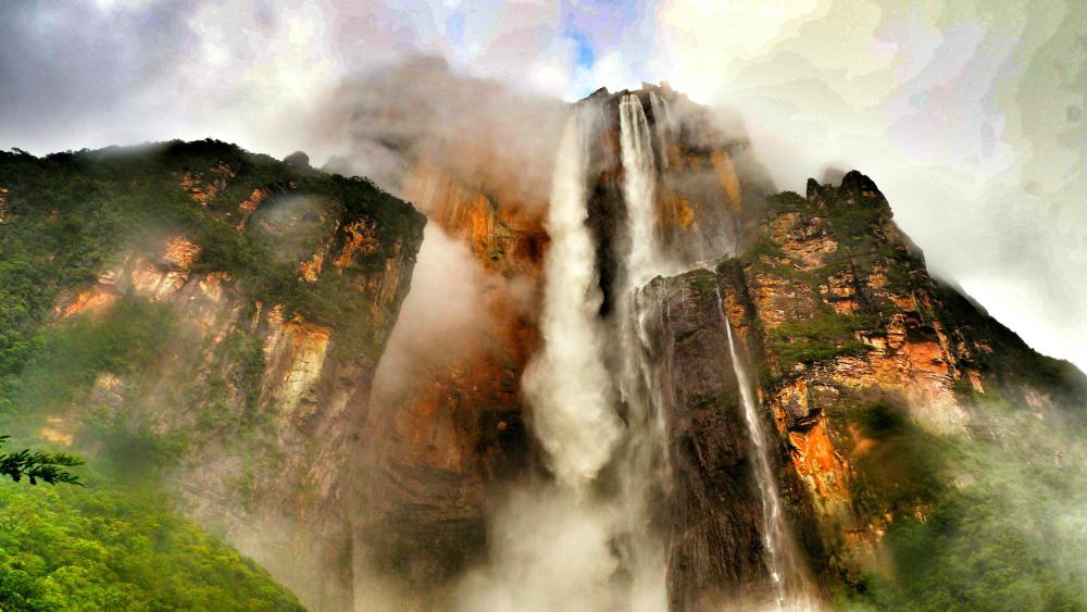 Angel Falls, Mt. Roraima wallpaper
