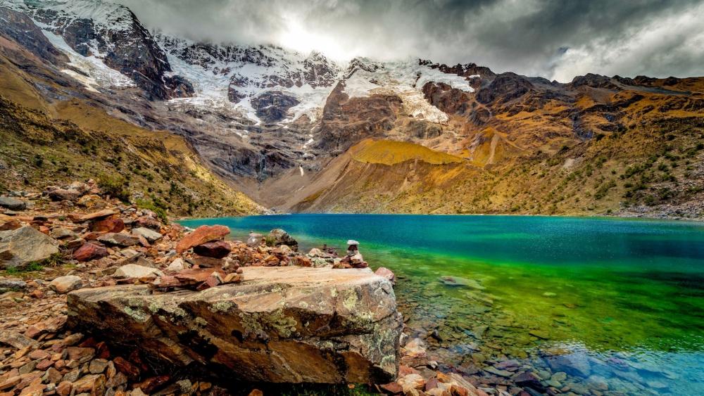 Humantay Lake, Peru wallpaper