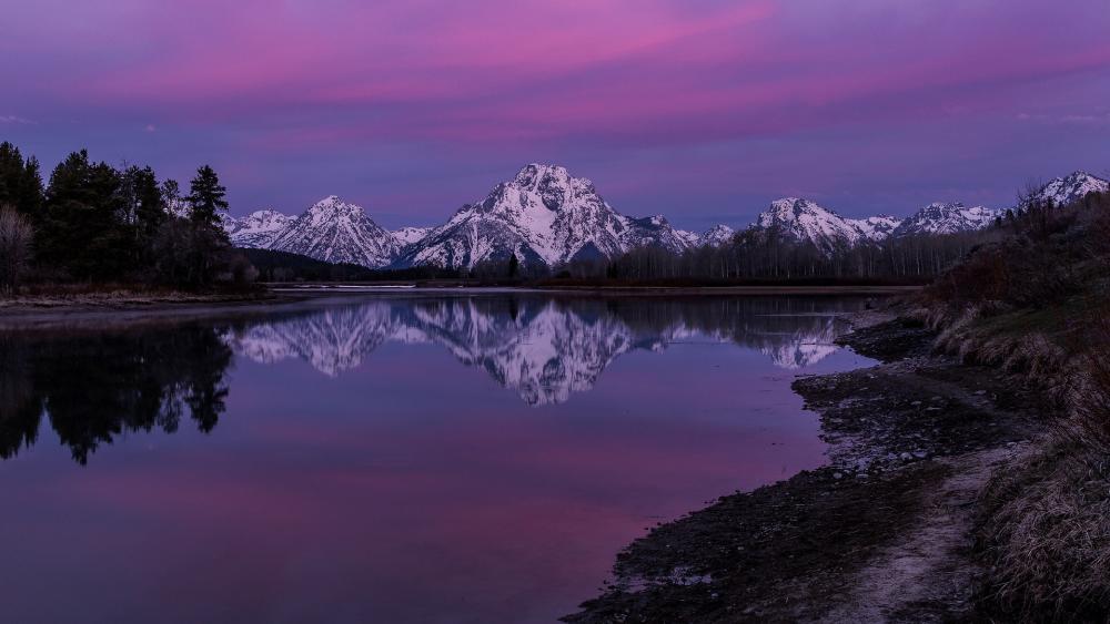 Mount Moran (Grand Teton National Park) wallpaper