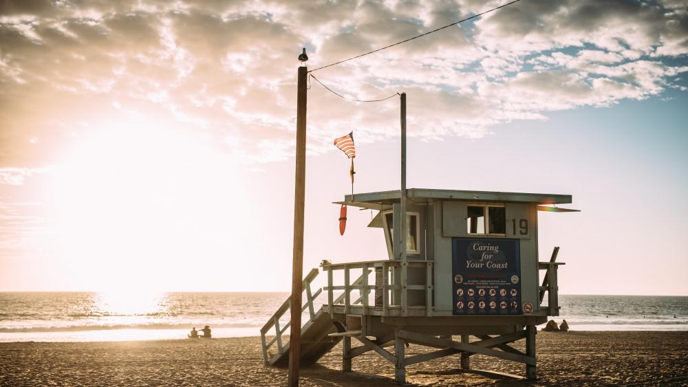 Los Angeles beach wallpaper