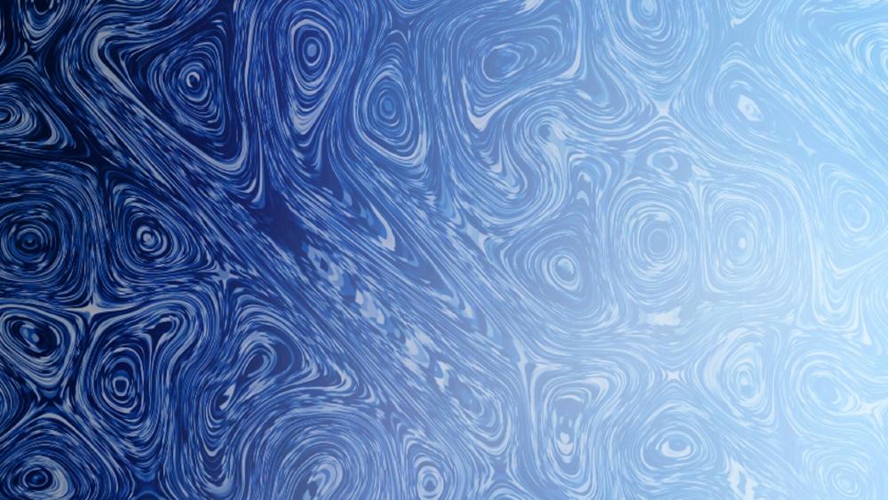 Blue abstract fractal wallpaper