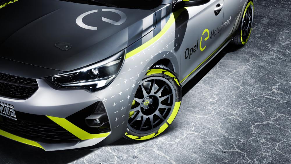 Opel Corsa e-rally car wallpaper