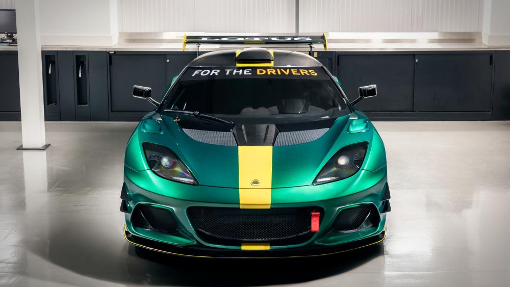 Dynamic Lotus Race Car Wallpaper in 4K Quality wallpaper