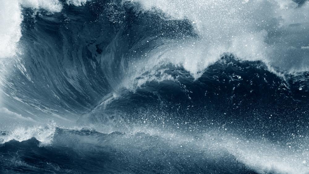 Waves wallpaper