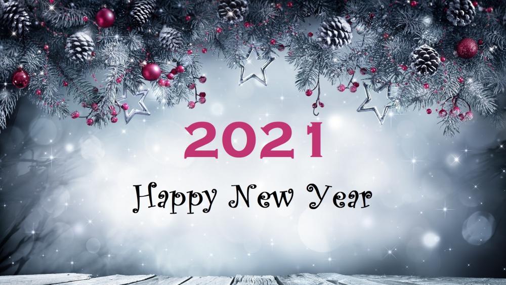 Happy New Year 2021 wallpaper