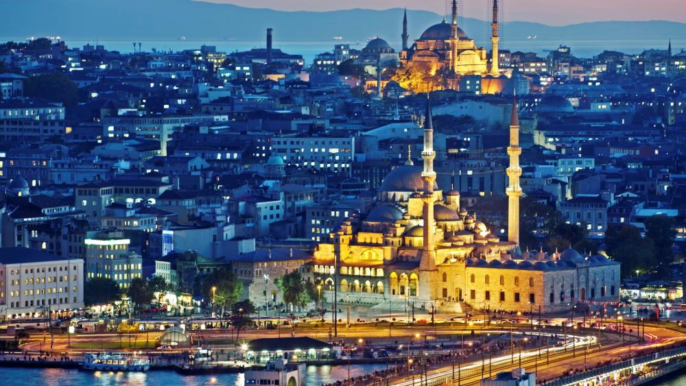 ISTANBUL MOST POPULAR MOSQUE wallpaper