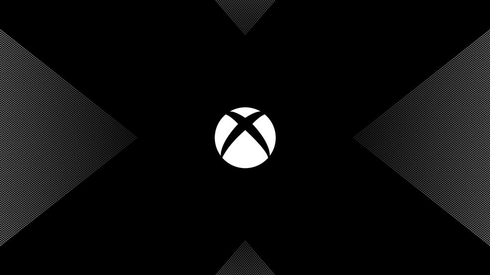 Sleek Xbox Emblem in Monochrome Design wallpaper