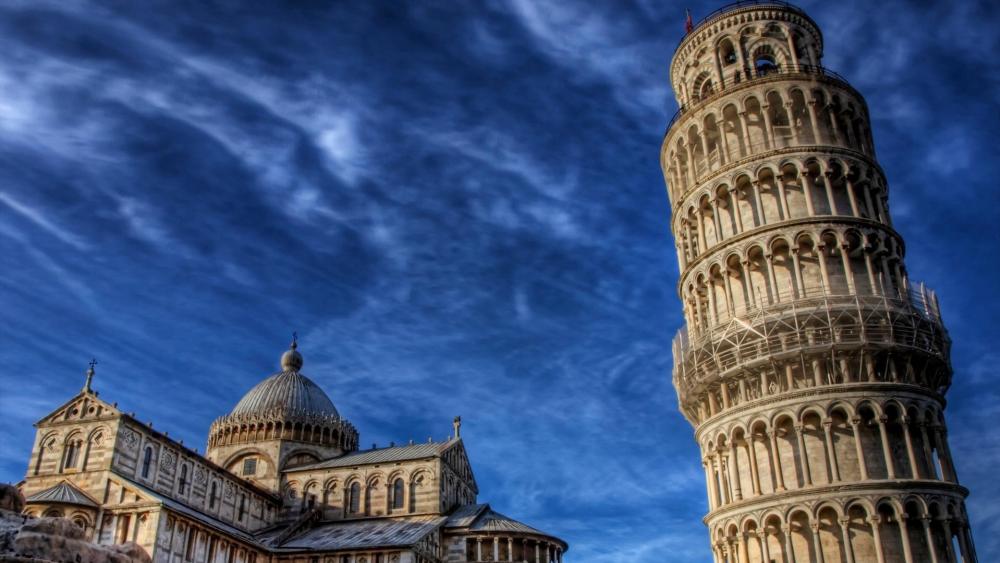 Tower of Pisa wallpaper