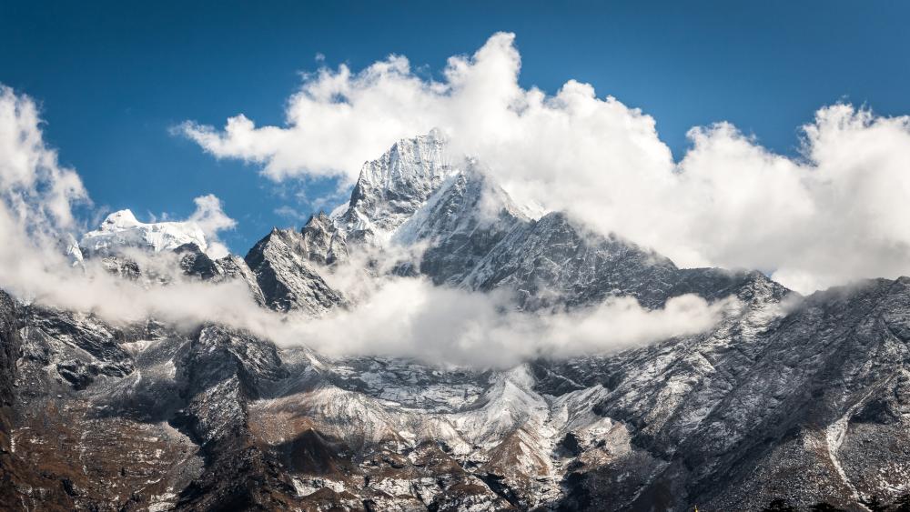 Mount Everest, Himalayan Mountains wallpaper
