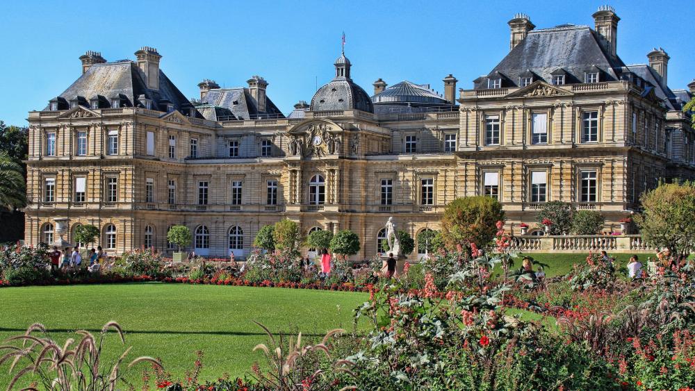 Luxembourg Palace, France wallpaper