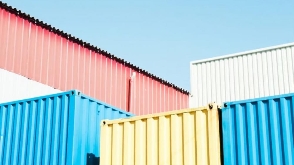 Shipping containers wallpaper