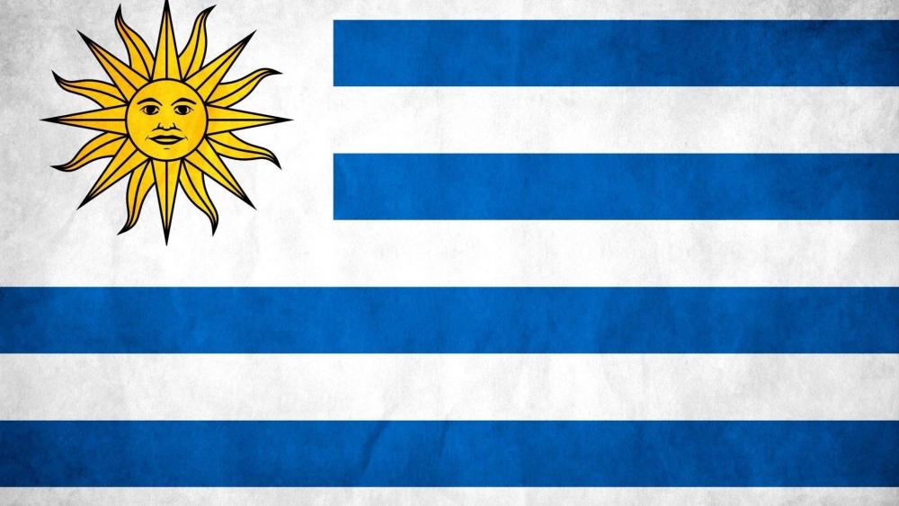 Flag Uruguay wallpaper