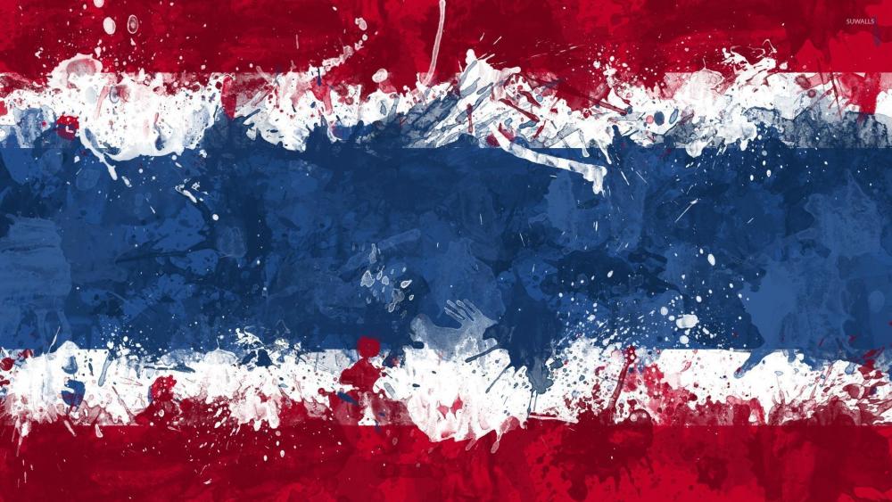 Flag Thailand wallpaper