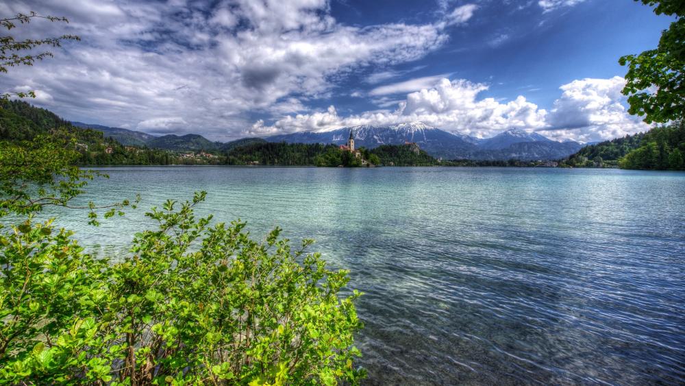 Lake Bled wallpaper
