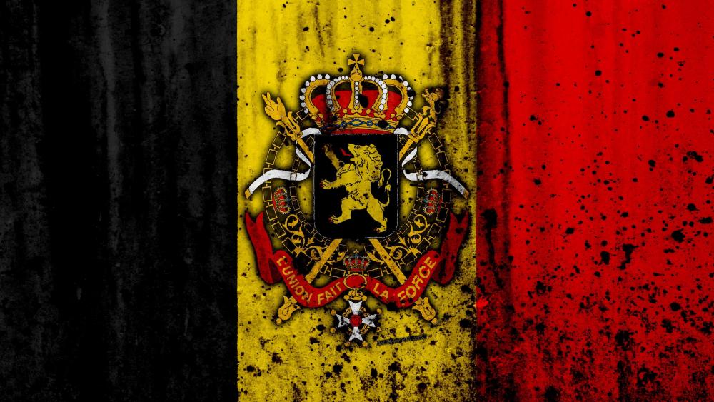 Flag Belgium wallpaper