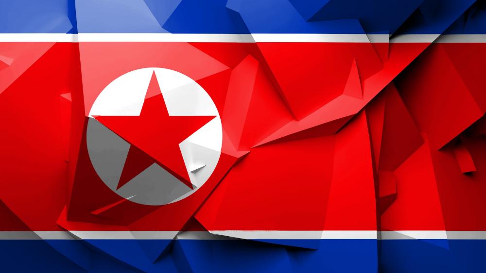 Flag North Korea wallpaper