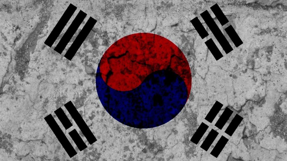 Flag South Korea wallpaper