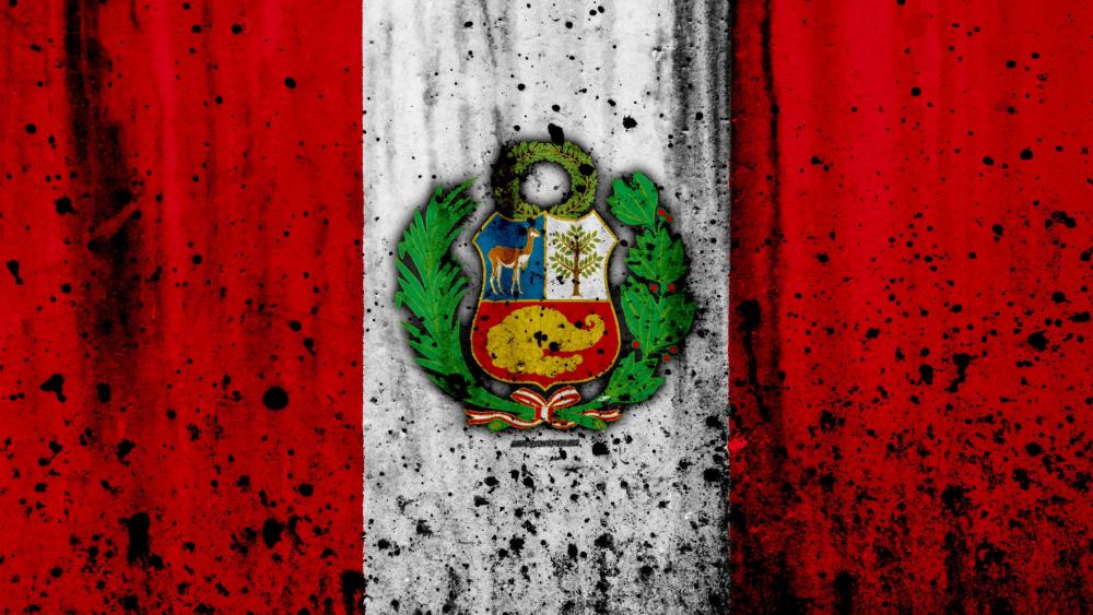 Flag Peru wallpaper