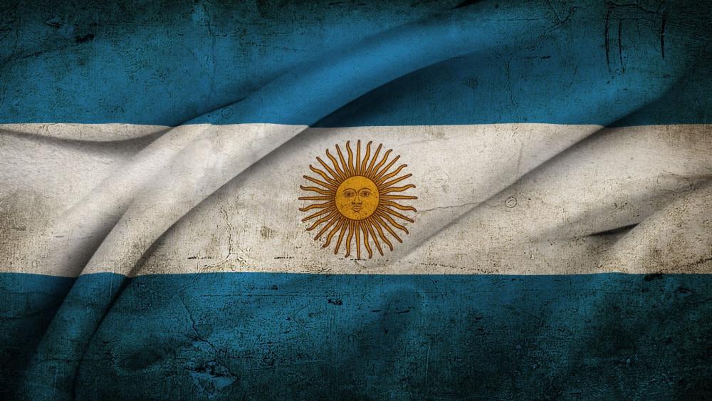 Flag Argentina wallpaper