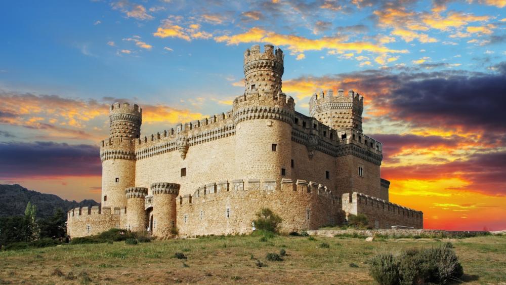 Majestic Spanish Castle wallpaper