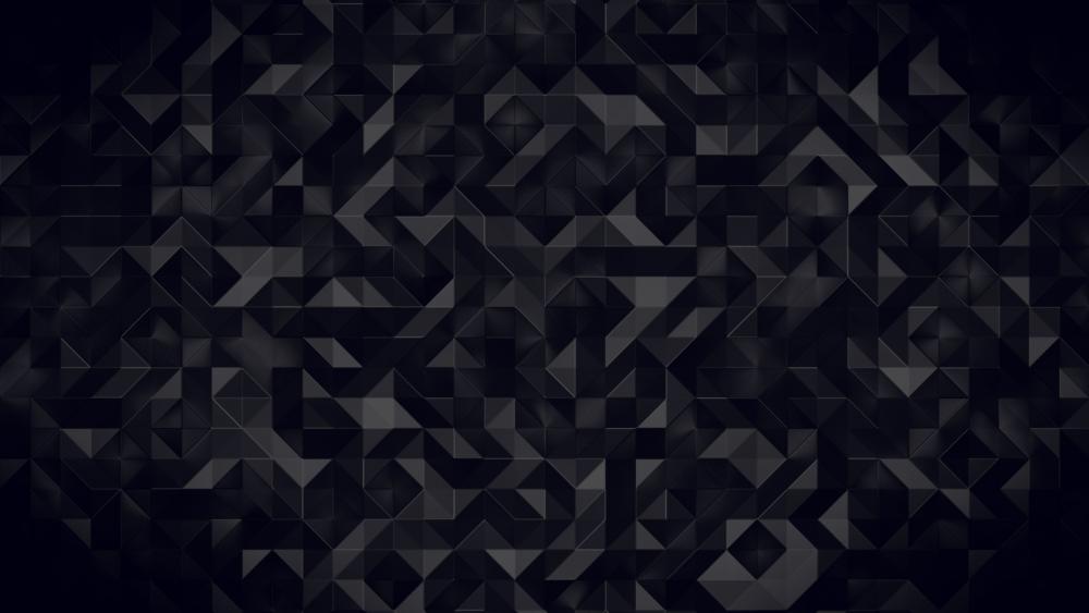 Dark Geometric Abstraction wallpaper