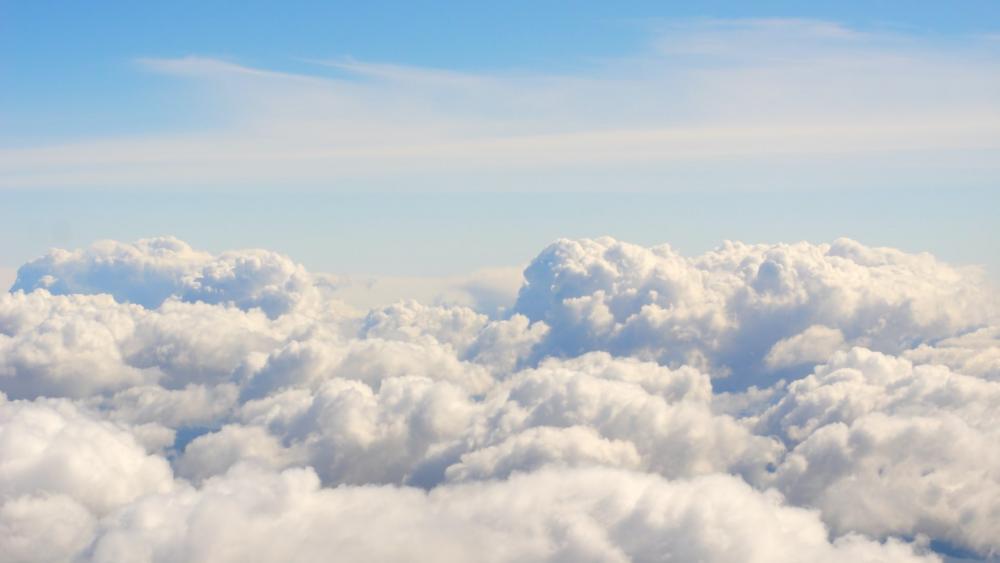 Serenity Above The Clouds wallpaper