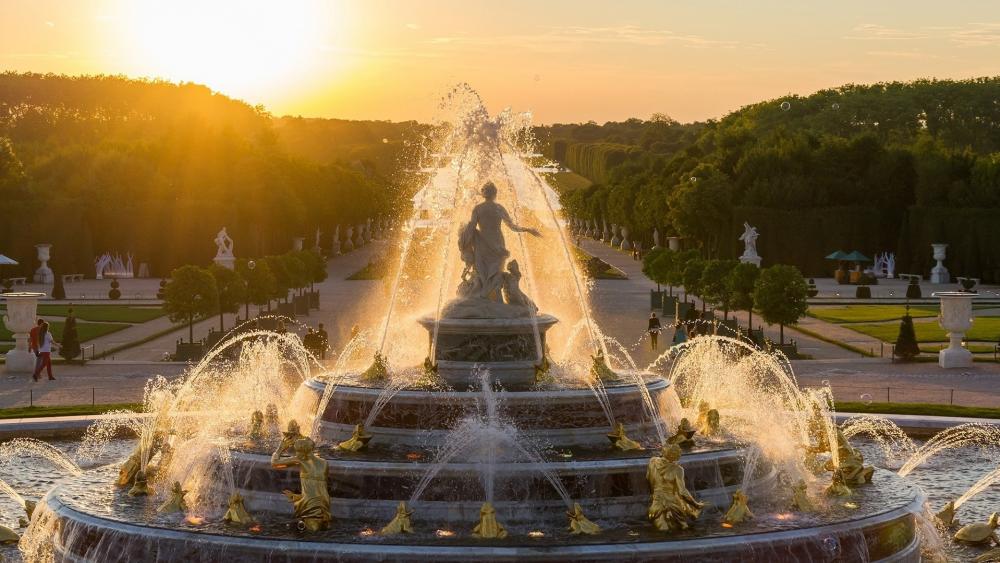 Bassin de Latone musical fountain, Palace of Versailles wallpaper