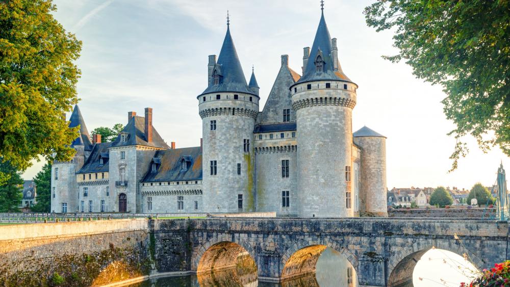 Castle of Sully-sur-Loire wallpaper