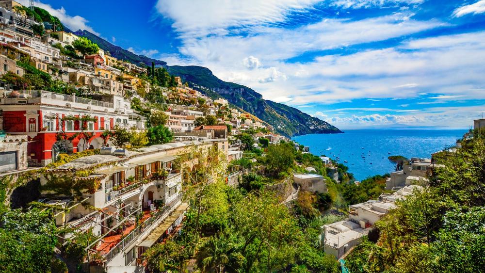 Amalfi coast wallpaper