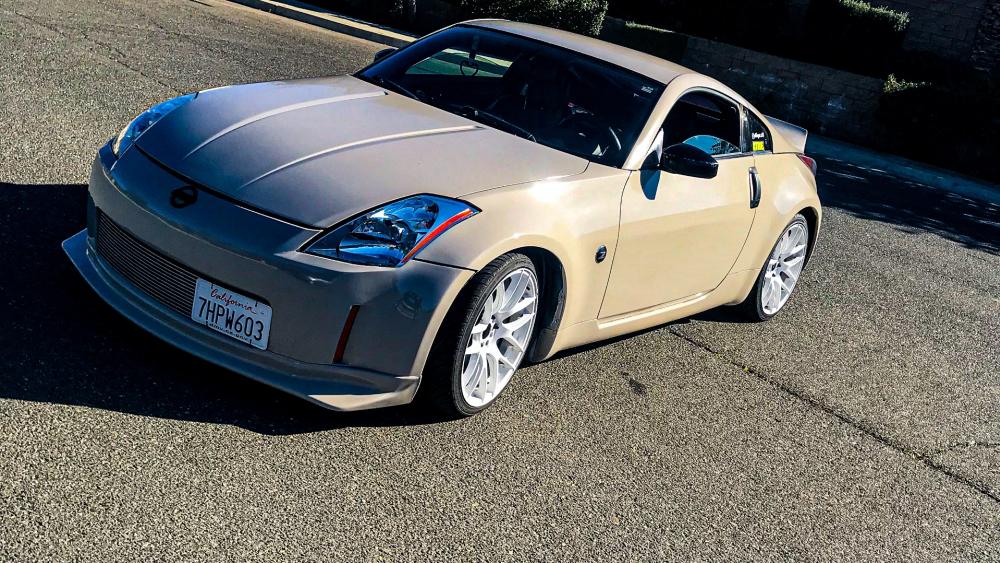 Mocha Latte 350z wallpaper