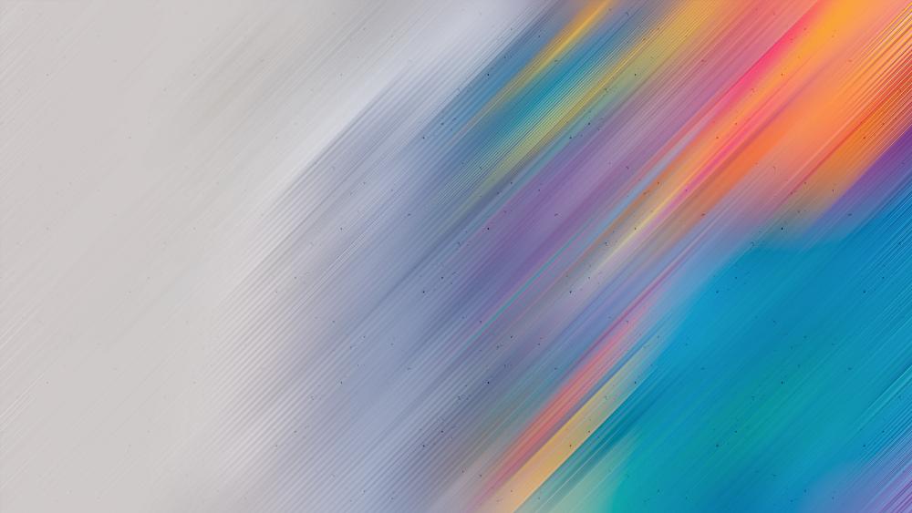Blurry colorful lines wallpaper
