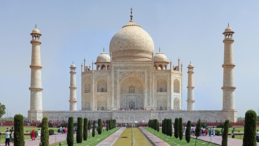 Taj Mahal - 7 wonders of world wallpaper