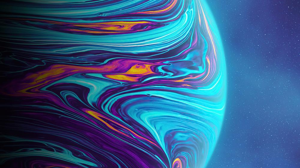 Colorful Planet wallpaper