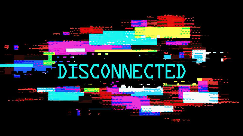 Disconnected wallpaper