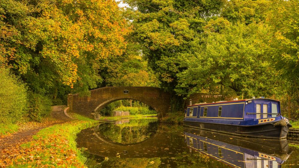 Staffordshire and Worcestershire Canal wallpaper