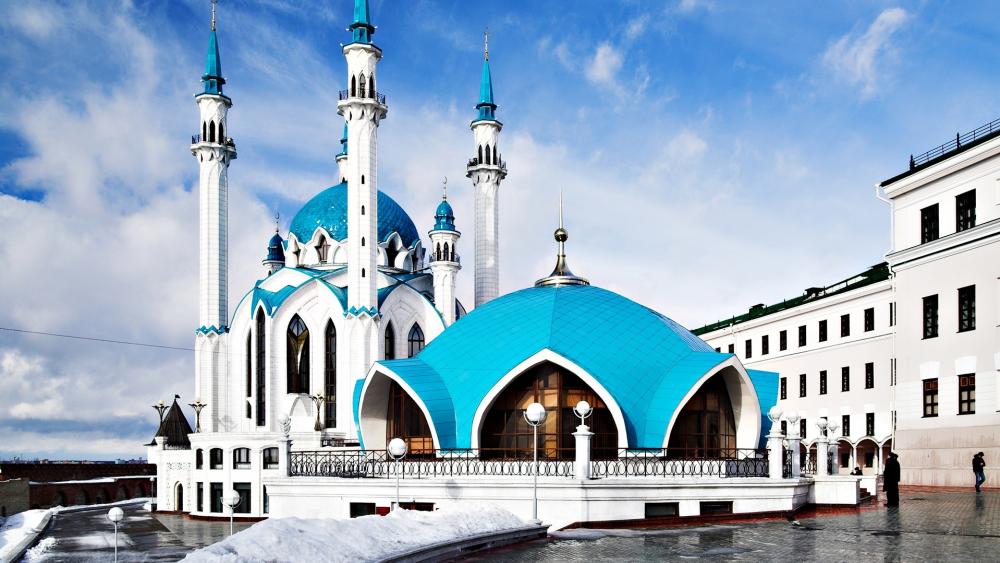 Russia, Kazan, Kul Sharif Mosque wallpaper