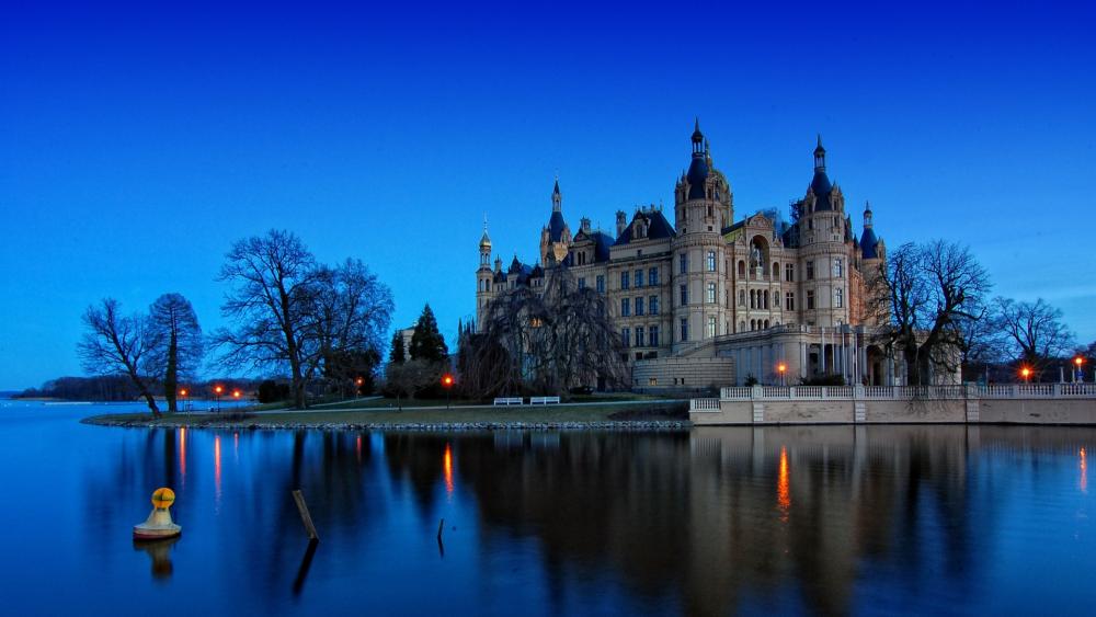 Schwerin Castle wallpaper