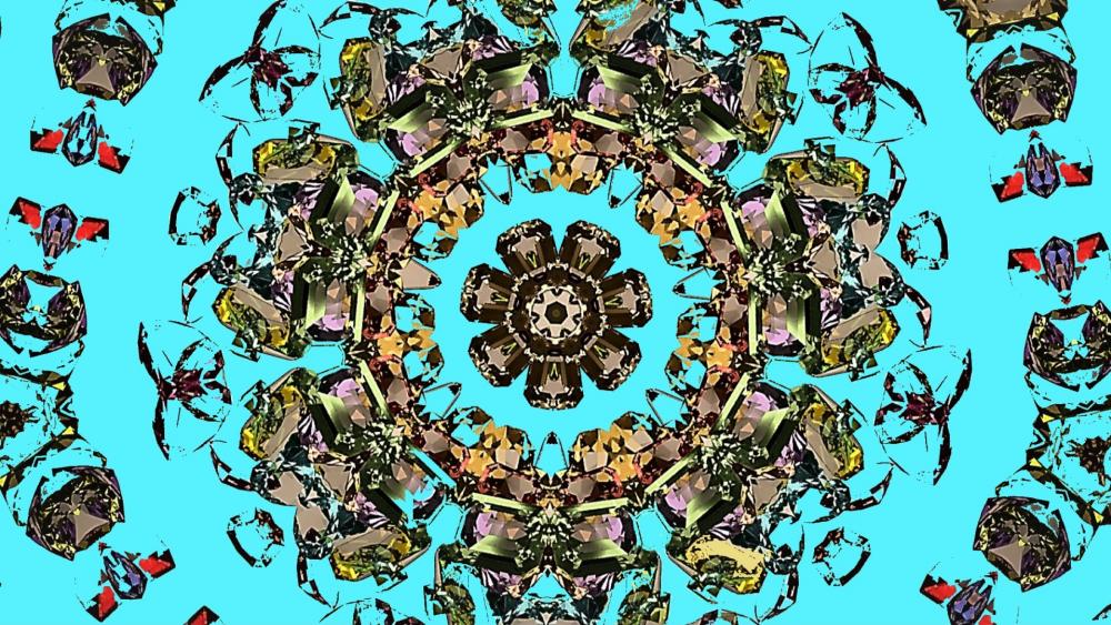 Image Kaleidoscope. 2021. wallpaper