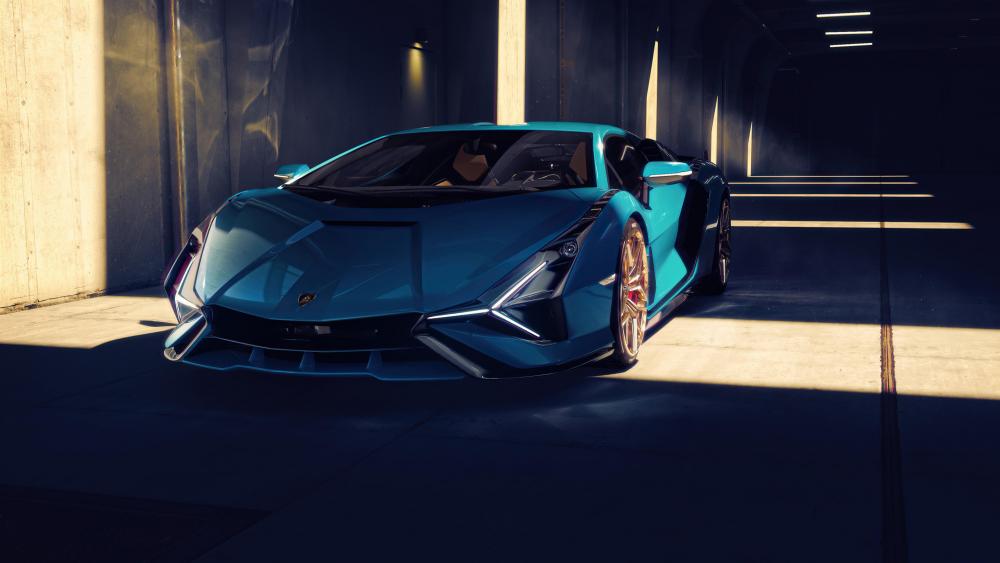 Lamborghini Sian In Stunning 4K wallpaper