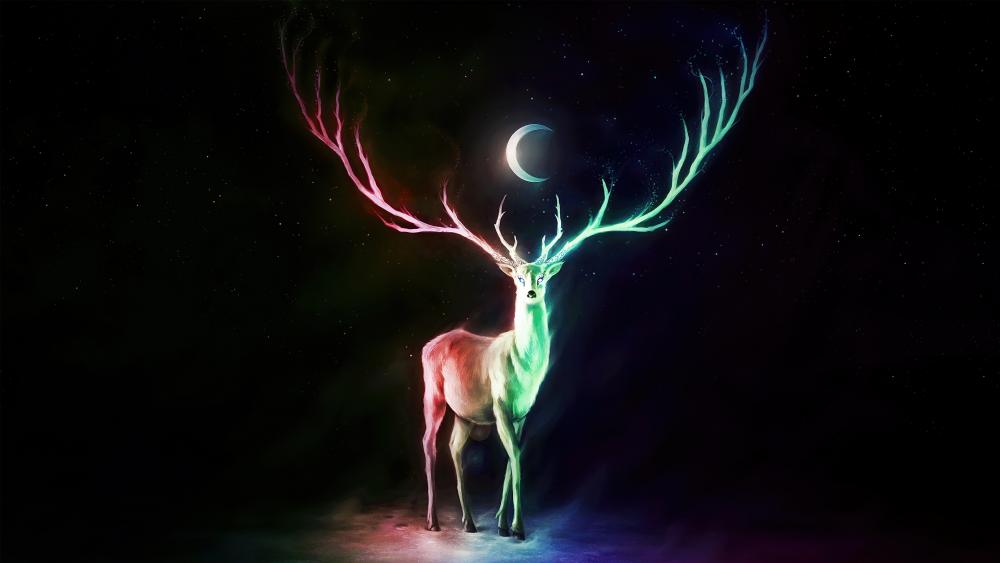 Fantasy Deer wallpaper