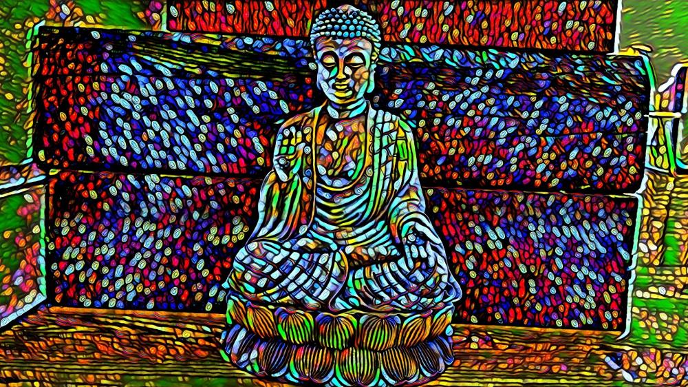 Buddha of Bright Energy wallpaper