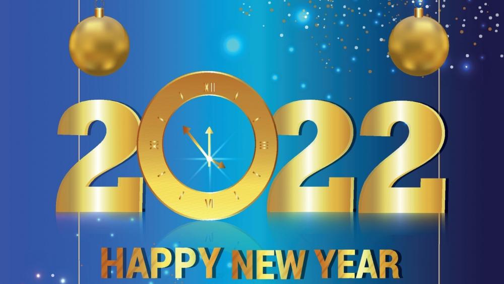 Happy new year 2022 wallpaper