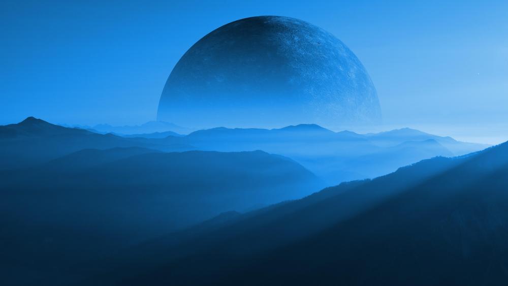 Blue planet wallpaper